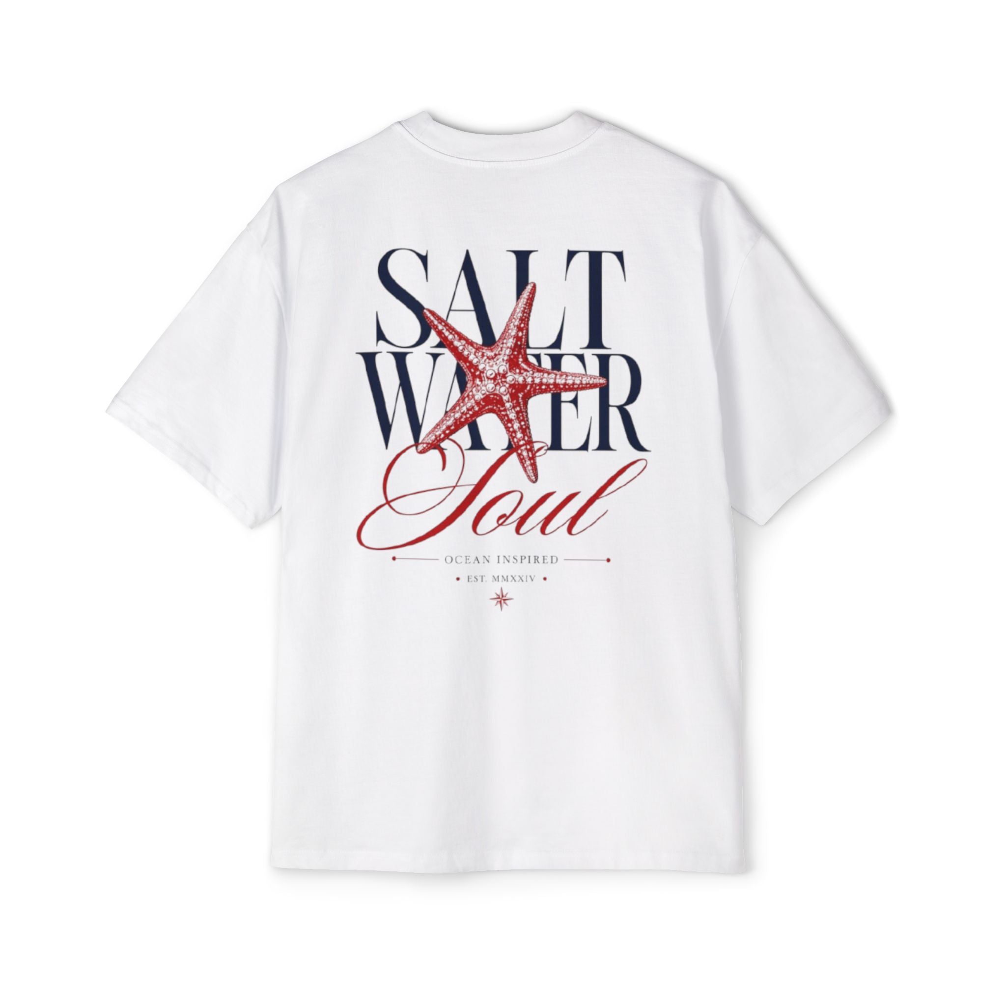 SALT WATER- OVERSIZED TEE